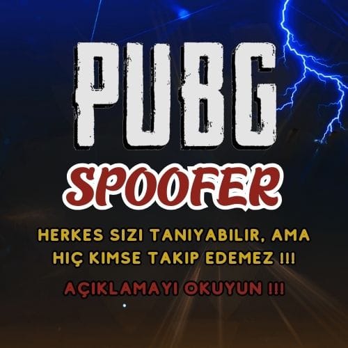PUBG Spoofer (Dijital İzini Sil, Güvende Ol !)